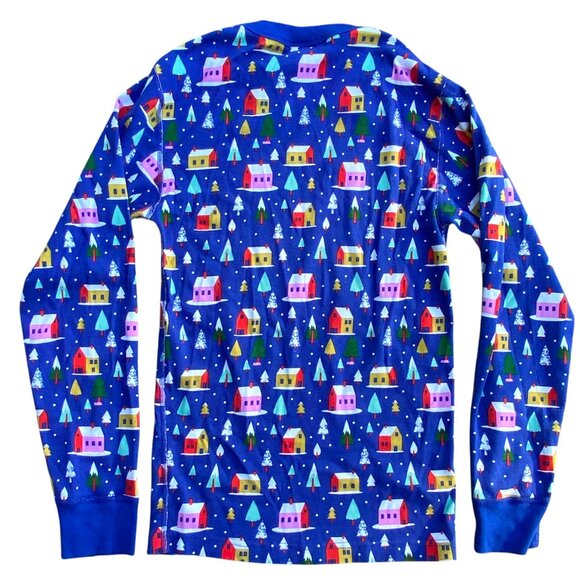 Hanna Andersson Hygge House Long John Organic Cotton Pajama Set Wm Sz S Holiday - Picture 6 of 14